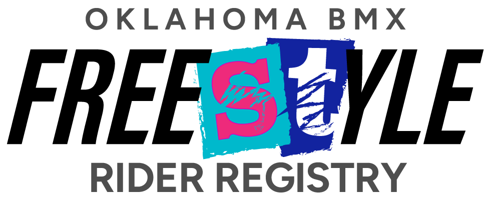 Oklahoma BMX Freestyle Rider registry logo in color